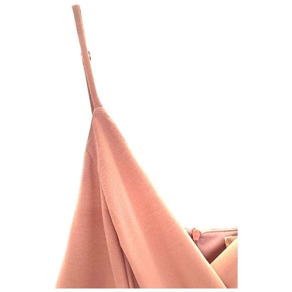 ALTAR'D STATE | Women's Dress Mini Sleeveless Faux Wrap Ruffle L Dusty Rose Pink - Picture 5 of 14